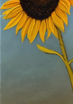 Генерация образов подсолнухов с использованием Stable Diffusion и LoRA