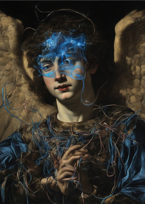 Кибер-Караваджо // Обучение генеративной нейросети