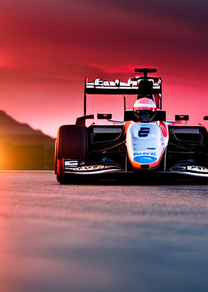 Генерация в стиле Formula 1 с использованием Stable Diffusion и LoRA