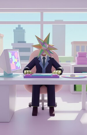 Ребрендинг видеоигры «At the table» с помощью AI