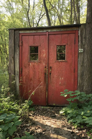 Place for solace. AI remastered.