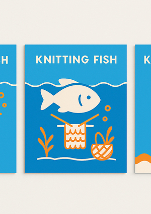 студия вязания для рыб