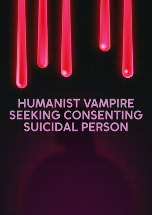 Титры к фильму - Humanist vampire seeking consenting suicidal person