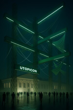 UTOPICON — многоуровневые городские галереи в эстетике конструктивизма.