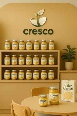 Нейро-ребрендинг для бренда детского овощного питания «CRESCO» 