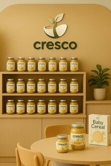 Нейро-ребрендинг для бренда детского овощного питания «CRESCO»