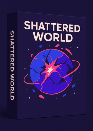 Ребрендинг настольной игры «SHATTERED WORLD» глазами AI