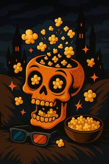 Macabre treats. Бренд полезных снеков под страшное кино.