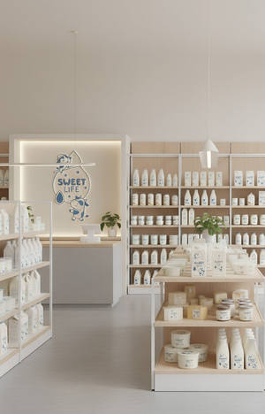 Брендинг детской молочной продукции Sweet Life