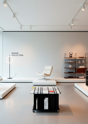 Стартап столика в стиле "неопластицизм"