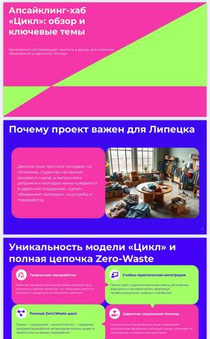 Апсайклинг-хаб «Цикл» 