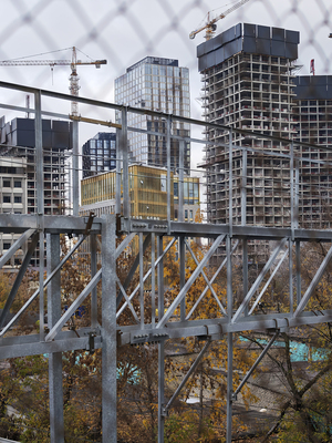 Архитектурные слои на Павелецкой.