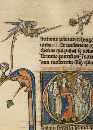 Поля средневековой книги как мир образов. 