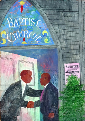 Социальное высказывание в иллюстрации Бена Шана