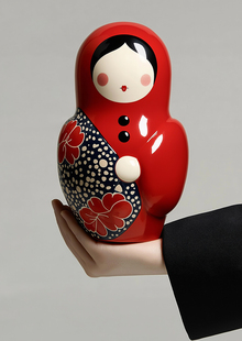 Трансформация: дизайнерские матрёшки как новый язык