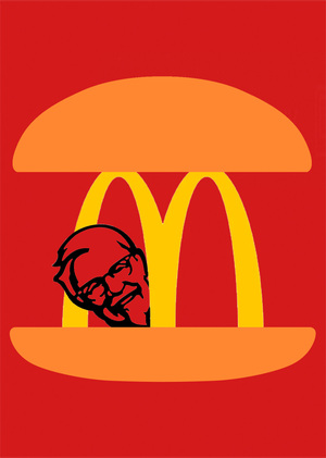Эволюция логотипа Mcdonald's