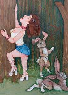 Серия картин «ДЕВОЧКА_ДЕВУШКА_ЖЕНЩИНА»