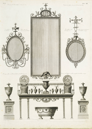 Классицизм и ампир в работах Дюфрена, Рульманна и их современников