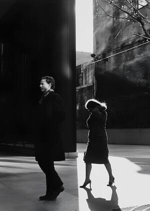 Принципы коллажа в структуре уличной фотографии