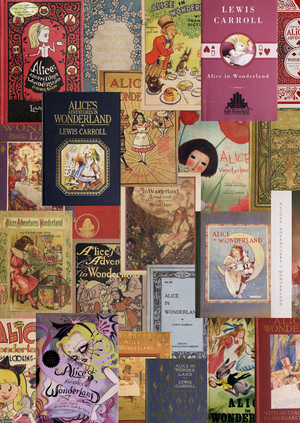 История книжных обложек «Алисы в стране чудес»