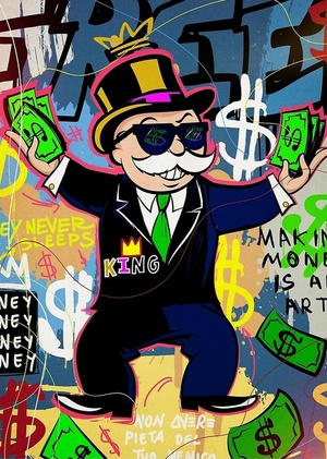 Визуальная метафора рынка. Как "Монополия" изображает экономическую борьбу.