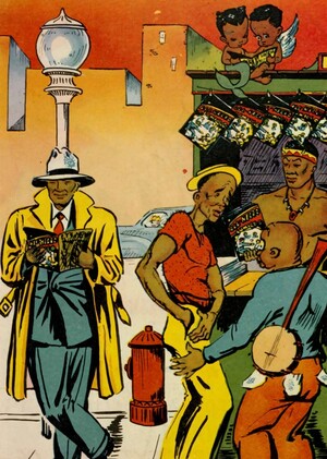 Эволюция репрезентации афроамериканцев в комиксе