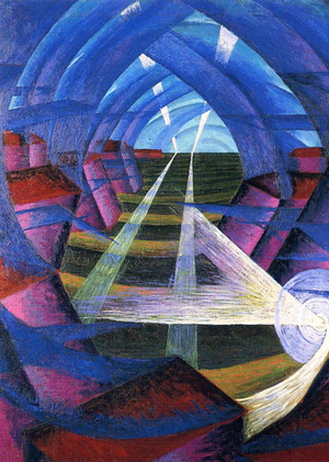 Урбанистические мотивы в футуризме: индустриальный пейзаж