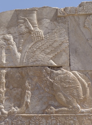 Крылатые львы древнего Ирана