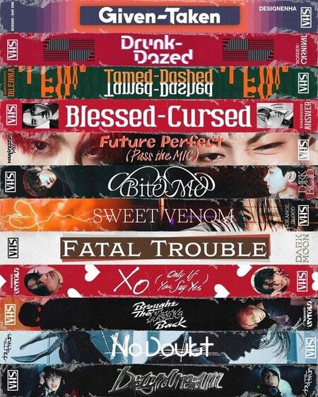 Эволюция визуала в обложках альбомов K-pop, 1990 — 2025