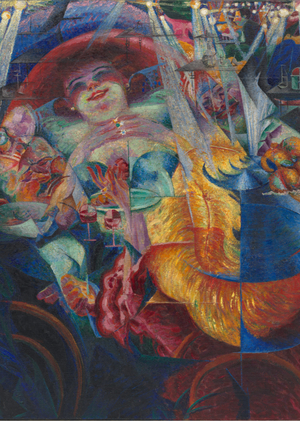 Роль фона в работах итальянских футуристов