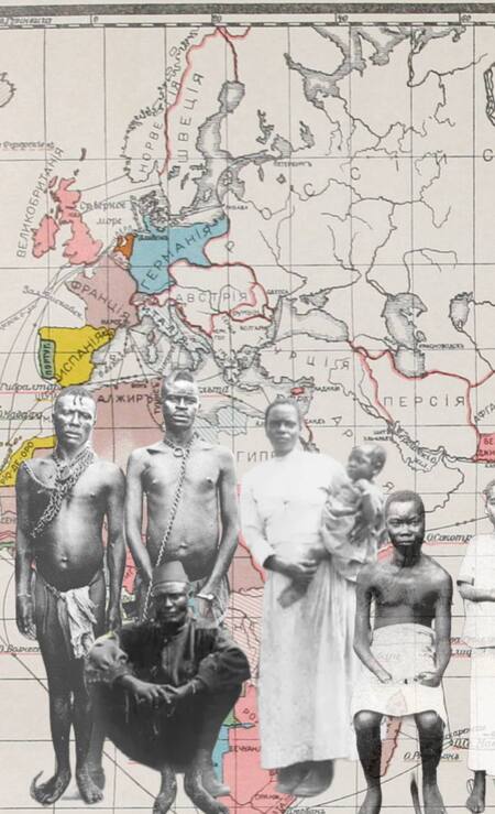 Колониальные карты народа 