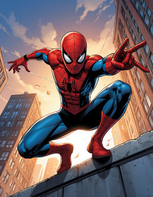 Перспектива как инструмент в серии комиксов "Удивительный Человек-Паук"