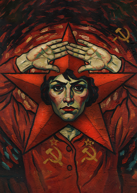 Советский плакат и экспрессионизм