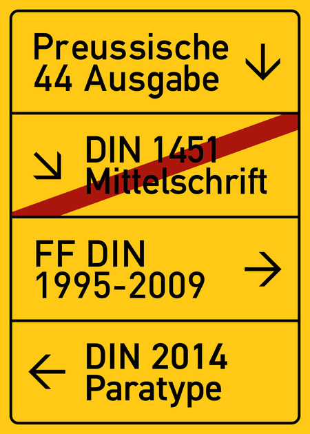 DIN как размытый стандарт: от чертежа до жанра