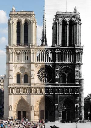 Собор Парижской Богоматери как объект нелинейной памяти и забвения