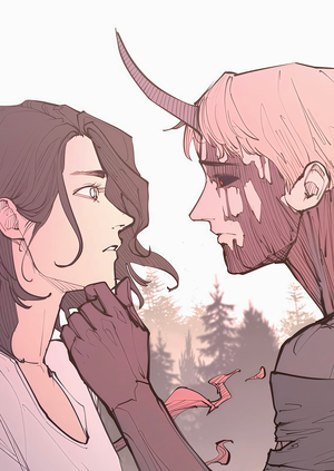 Визуализация эмоций в комиксе «Любовный совет от великого герцога из Ада»