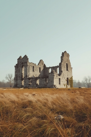 Руины средневековых замков: возвышенное в разрушении