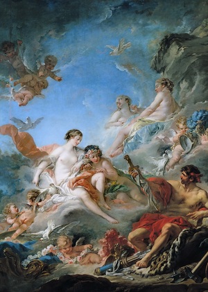 Театральность в живописи Франсуа Буше: роль света и цвета