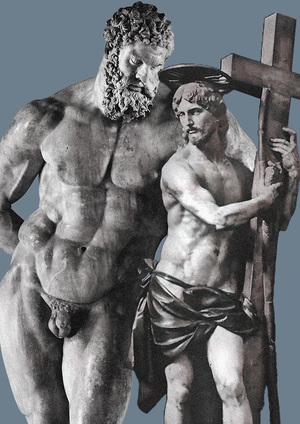 Трансформация образа героя-спасителя, от Геракла к Христу