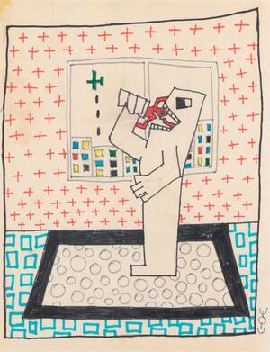 Визуальный код ленинградского андеграунда в рисунках Виктора Цоя