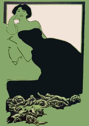 Образ женщины в искусстве плаката 1895-1930