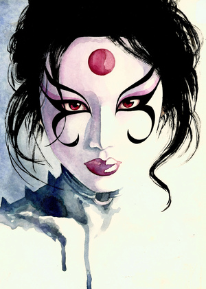 Нестандартные фреймы в комиксах Kabuki и Batwoman