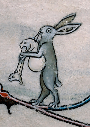 Средневековые кролики-убийцы в европейских манускриптах XIV–XV веков 