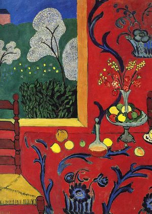 Переходность пространства в живописи Анри Матисса