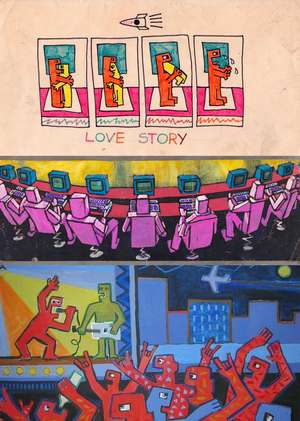 Два авангарда: музыкант и художник в одном лице