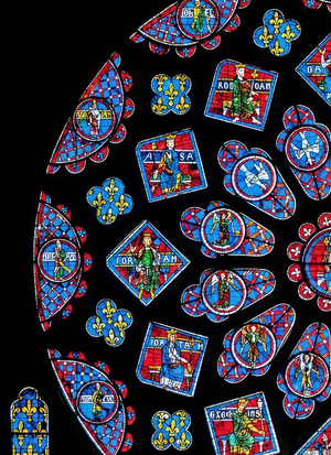 Изображение невидимого в готических витражах XII-XV веков.