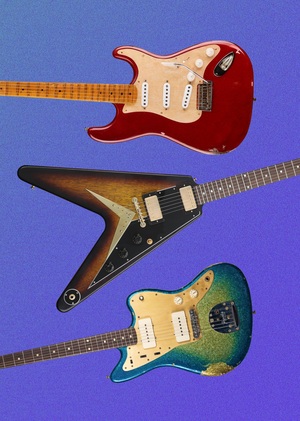 Силуэт звука: визуальный язык электрогитары через призму 1950х годов