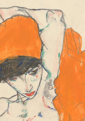 Линия и пятно в композициях Эгона Шиле