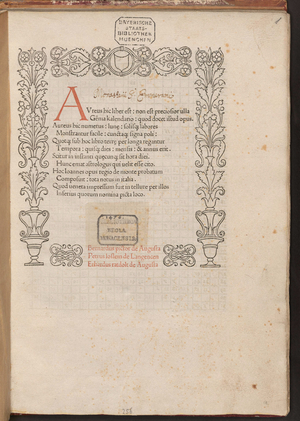 ИСТОРИЯ ТИТУЛЬНОГО ЛИСТА: ОТ ГУТЕНБЕРГА ДО МОДЕРНА