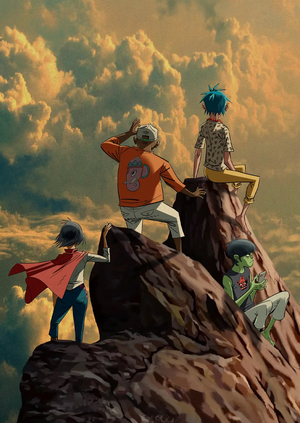 Виртуальное исполнительство Gorillaz